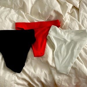 Aerie high rise bikini bottoms